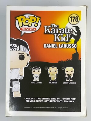 Funko Pop Daniel Larusso (Not Mint) #178 TV Karate Kid (Protector