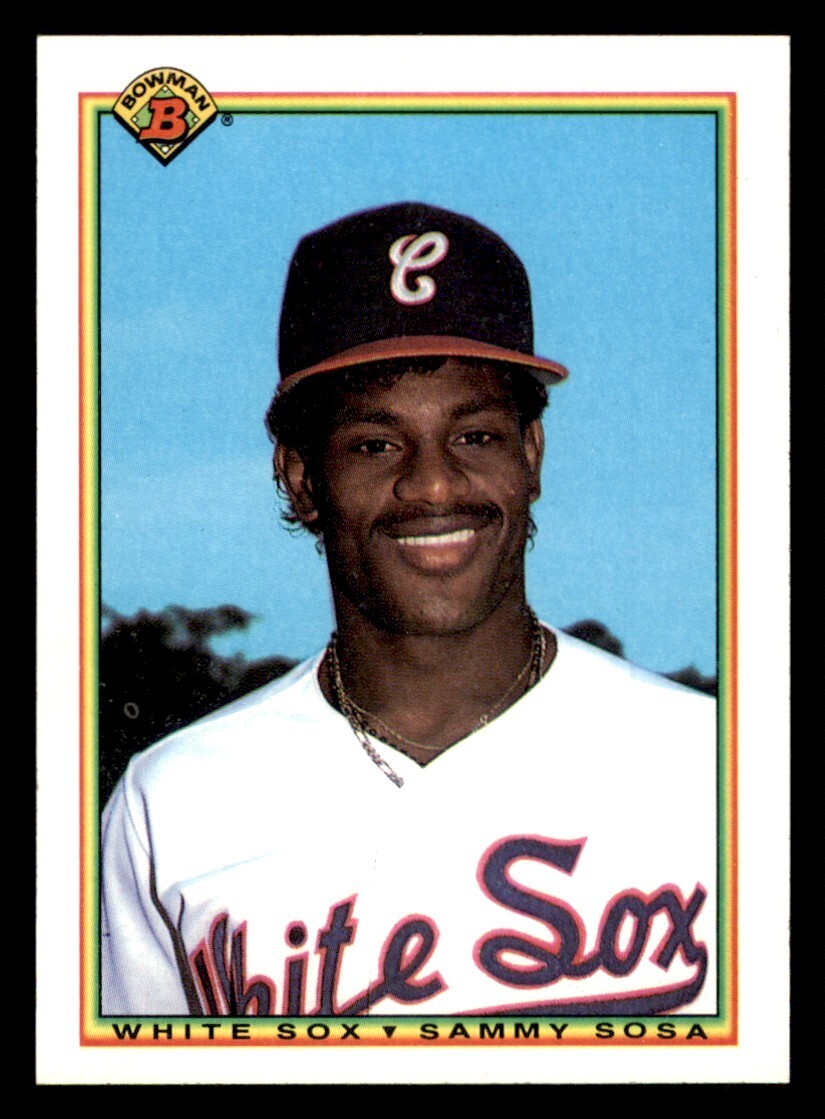 1990 Bowman #312 Sammy Sosa Rookie Card RC