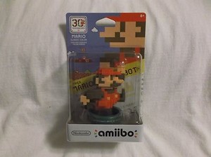 Nuevo Nintendo Wii U Amiibo Clasico Mario 30th Aniversario 8 Bit Figura De Estados Unidos De America Del Norte Ebay