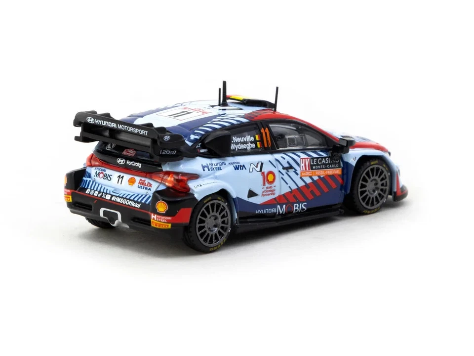 Tarmac Works 1:64 Hyundai i20 N Rally1 Hybrid Rallye Monte-Carlo 2024 Winner - Image 3 of 4