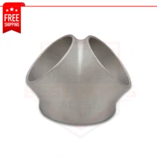 Vibrant Performance 11743 Cast 2-in-1 Y Collector; 3" Inlet; 2.5" x 2.5" Outlet