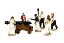 COJF-3314A - Gun Crew of HMS Victory - (Set 93) 7 Figures - Tradition - 54mm