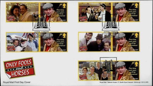 GB 2021 FDC ONLY FOOLS AND HORSES STAMPS SHEET PSB RETAIL COLLECTORS COIN COVER - Picture 32 of 33