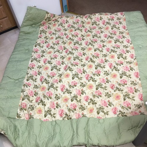 Laura Ashley Bettwäsche Vollsteppdecke 4tlg Set Kohlrose Wende Rosa - Bild 2 von 12