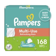 Pampers Multi Use Wipes 56 Count Ultra Soft Hypoallergenic Gentle Cleansing