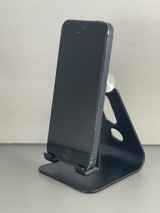 Apple iPhone 5 16GB - Schwarz, schlechter Zustand, sichtbare Gebrauchsspuren.