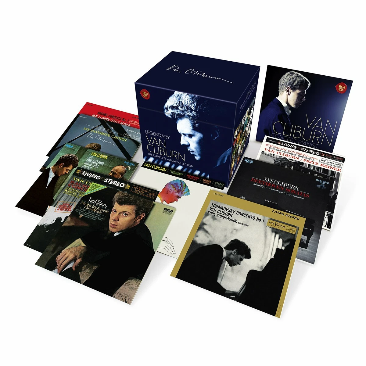 Van Cliburn The Complete Album Collection [Used CD Box Set]