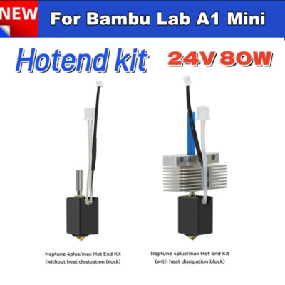Hotend kit for Elegoo Neptune 4 Max/Plus 3D Printer Fully Assemble with Nozzle