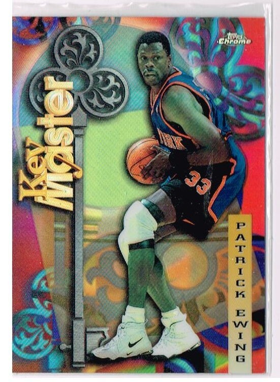 1997-98 Topps Chrome Season's Best Refractor Patrick Ewing #22 HOF  3859*