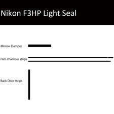 Nikon F3 F3 HP Film Camera Light Seal A3