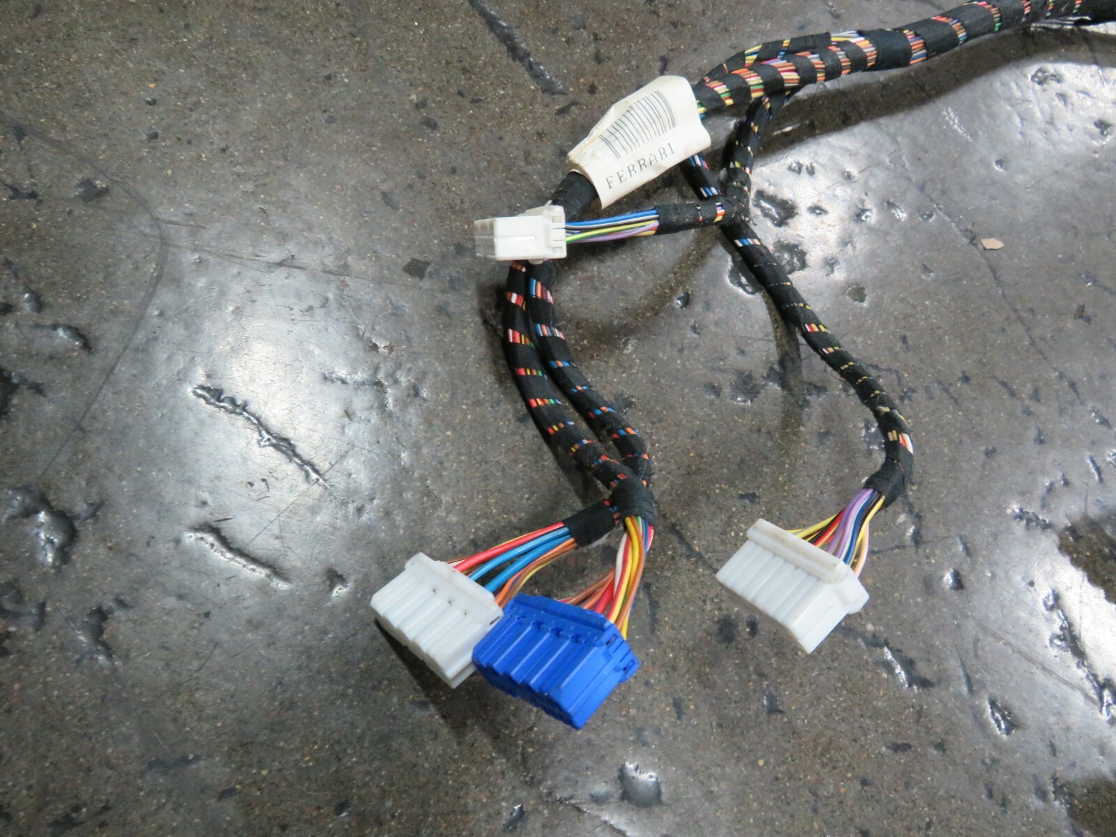 Ferrari 360, Spider, LH, Left, Tunnel Wire Harness, Used, P/N 188898