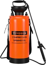 VIVOSUN 2Gallon Lawn and Garden Pump Pressure Sprayer w/ Pressure Relief Valve