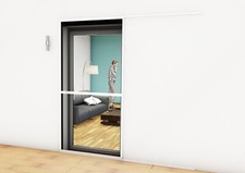 Porta Scorrevole "Comfort" Elemento Singolo - Anti Insetti Accorciabile 120x240 cm