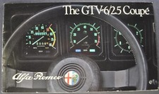 1983 Alfa Romeo Gtv-6 2.5 Coupe 16pg Catalog Brochure Nice Original 83