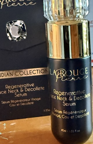 LaRouge Pierre obsidian Neck &Décolleté Skin 3 Pc Cream, Serum & Mask FULL Sz - Picture 5 of 10