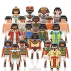 Playmobil History | Egyptians | Figures | Pharaoh | Soldier | Tomb Raider | Scalve