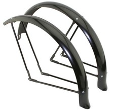 26" Fender Set Flared Standard Balloon 80mm Black.