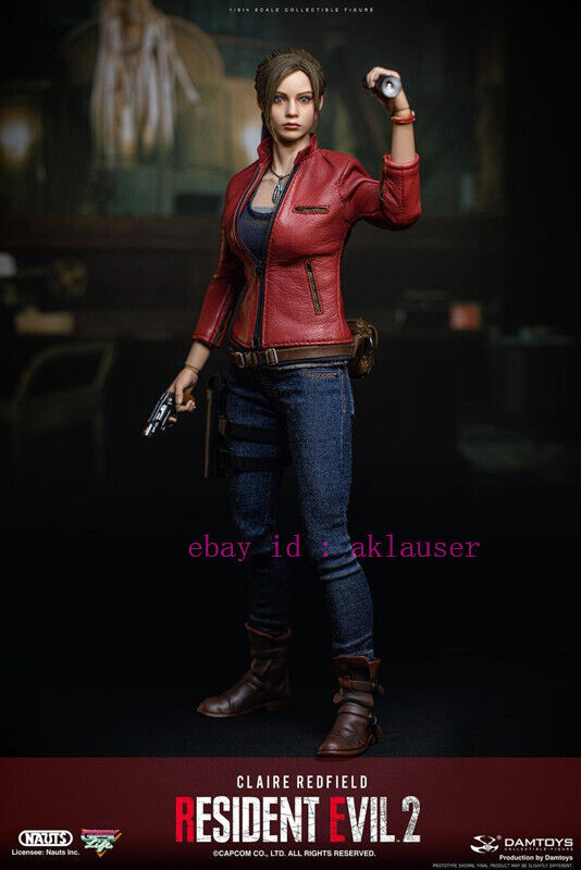 DAMTOYS 1/6 Resident Evil 2 Remake Ver. Claire Redfield Figure