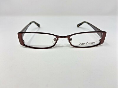 Juicy Couture Eyeglasses Frames CLOSE UP 0JRV 46-16-125 Brown Full Rim IE57