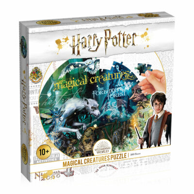 HARRY POTTER - MAGICAL CREATURES - Winning Moves Puzzle 39567 - 500 Pcs.