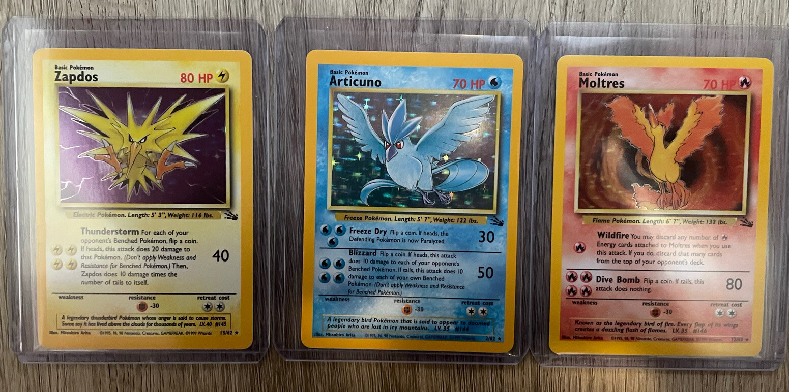 Pokémon: 13 Things You Never Knew About Articuno, Zapdos, And Moltres