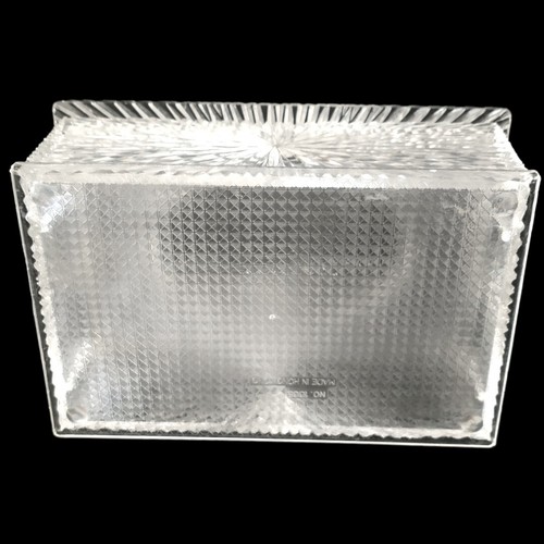 Vintage Lucite Jewelry Box Starburst Trinket Mirror 70s Clear Flowers Butterfly - Picture 10 of 17