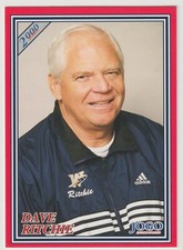 2000 Jogo CFL Dave Ritchie Card #71 Winnipeg Blue Bombers Cincinnati Head Coach