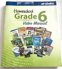 ABeka Gr. 6 Homeschool Video Manual and Lesson Plans- 2019 Edition