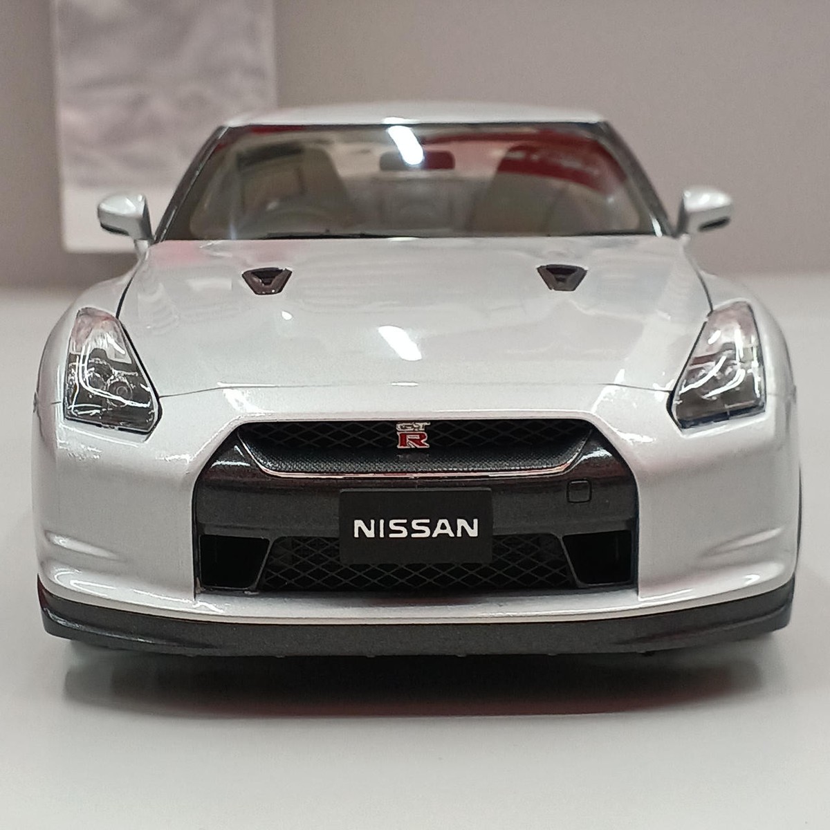 Kyosho 1/18 NISSAN GT-R PREMIUM EDITION (Silver) | eBay
