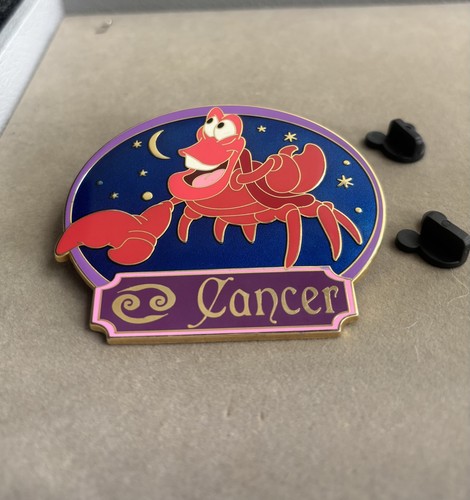DISNEY PIN 2009 Jumbo Horoscope Cancer Sebastian Little Mermaid LE 300 PP #70839