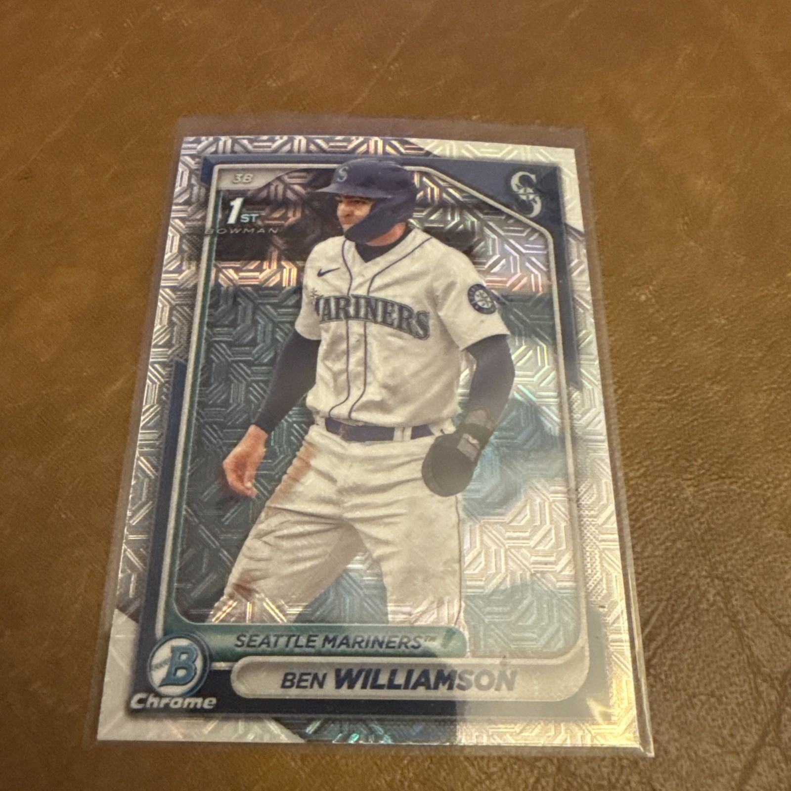 2024 Bowman - Chrome Prospects Ben Williamson #BCP-67 Mojo Refractor (RC)