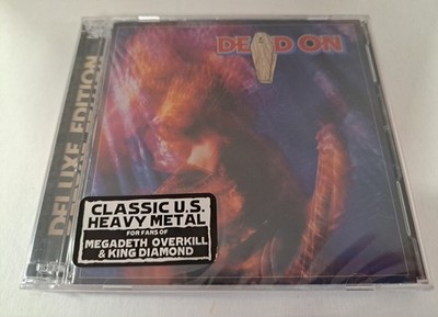 Dead On S/T New 2 CD Reissue Remastered Thrash Metal Power Metal From New York
