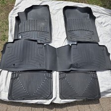 Infiniti Qx80 13-24 Oem Front Rear Weathertech Rubber Floor Mat Liners Set Infiniti Qx80 13-24 Oem Front Rear Weathertech Rubber Floor Mat Liners Set
