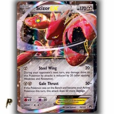 Pokemon Breakpoint Scizor EX 76/122 Ultra Rare Holo LP
