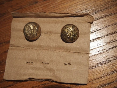 2 Civil War US I Infantry Buttons Dug Near Richmond Va