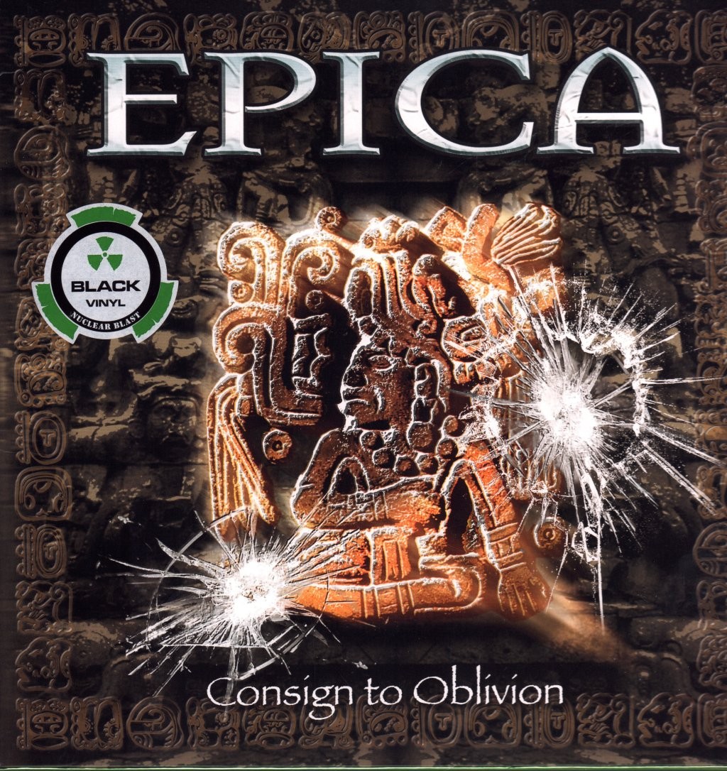 Epica Consign To Oblivion double LP vinyl Europe Nuclear Blast 2023 black vinyl
