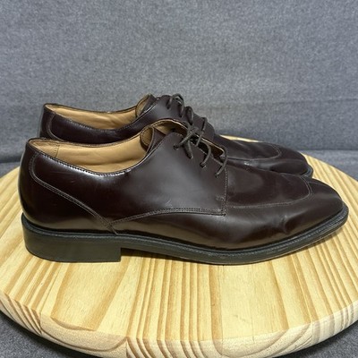 Rockport Mens Size 11 M Walker Burgundy Leather Split Toe Oxford Shoes APM1235E