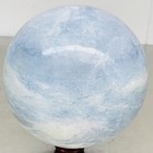 4000G Natural Blue Celestite Crystal Sphere Ball Healing Madagascar — photo 9