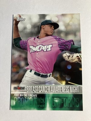 Fort Wayne Tincaps 2018 Topps Pro Debut Promo Night Breast Cancer #PN-BCN