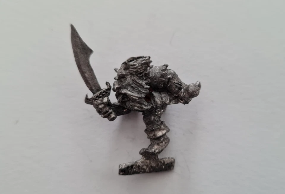 Citadel Games Workshop Marauder Chaos Dwarf Metal Vintage OOP - Photo 1/1