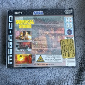 Saga Mega CD -  Surgical Strike With Manual