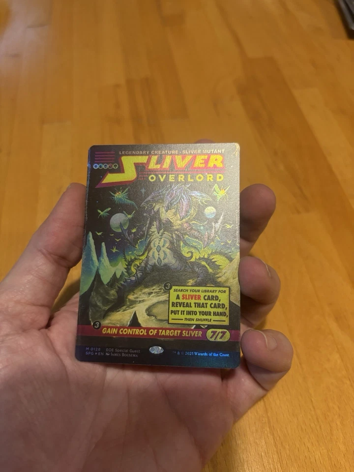Sliver Overlord Full Art Showcase Foil MTG Special Guests - Bild 2 von 4