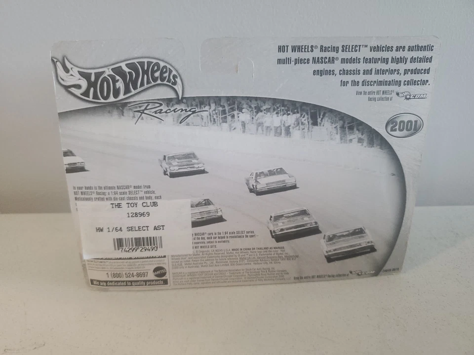 Hot Wheels Racing Select #43 2001 Richard Petty 1970 Plymouth Barracuda 1:64 Foto 2 de 4