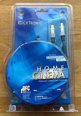 Tv Antennenkabel Clicktronic Home Cinema Premium Connectings Systems 7,5m