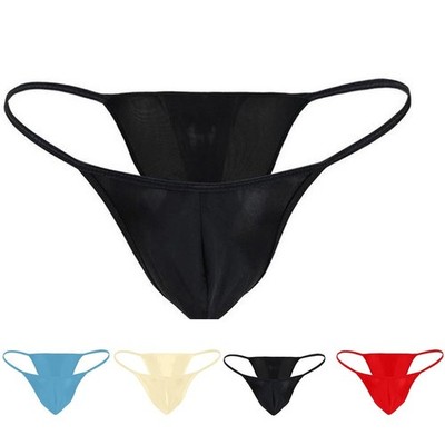 Atmungsaktiv Slip Unterwäsche Suspensorium G-String Polyester + Spandex