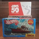 Hot Wheels RLC 2025 Red Line Club SDCC Jaws 50th Anniversary Set  'The Orca"
