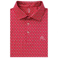   Rhoback Polo Shirt The Ohio State Helmet Decal-Men's Short Sleeve, SIZE M-3XL