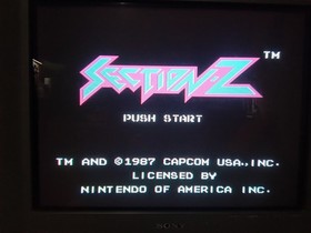 Section Z (Nintendo NES, 1987) *TESTED*