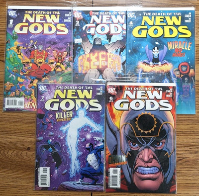Lot of 5 The Death Of The New Gods #1 #3 #4 #6 #7 DC Comics Jim Starlin