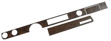 1969 Oldsmobile Cutlass 442 Ho 3 Pc Burl Wood Dash Set Steel Backed Usa Made